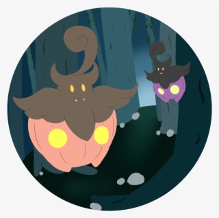 Chandelure And Pumpkaboo