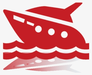 Charter Fishing Boat Icon
