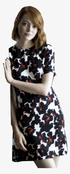 Emma Stone Leaning Png