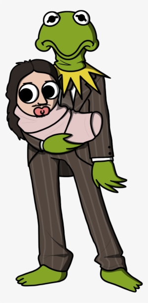 Baby Joel And Papa Kermit - Kermit The Frog