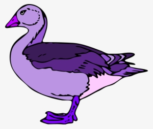 Big Duck Profile - Duck Clip Art
