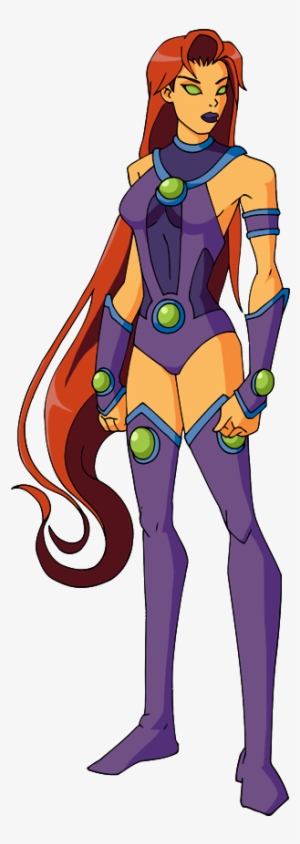 Young Justice Starfire - Beast Boy Young Justice - 519x900 PNG Download ...