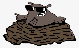 Mole Molehill Animal Fun Sunglasses Mole M - Transparent Mole