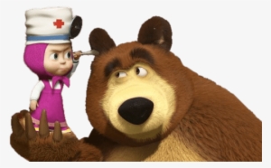 Masha Playing Nurse Png - Masha E Orso Dottoressa