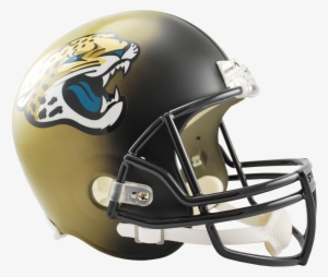 Jacksonville Jaguars Vsr4 Replica Helmet - Riddell Jacksonville Jaguars Officially Licensed Vsr4
