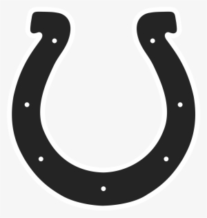 Indianapolis Colts Logo Black And White - Horseshoe Clipart