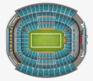 Buffalo Bills At Jacksonville Jaguars At Tiaa Bank - Tiaa Bank Field Seating Map