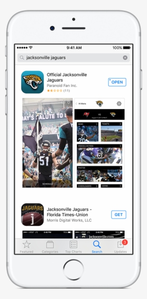 Download The Official Jacksonville Jaguars App - Iphone