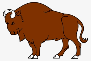 Bison Animal Wild Buffalo Wildlife America - Bison Clipart