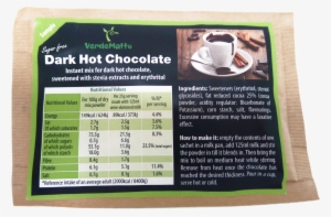 Dark Hot Chocolate Sample - Grass