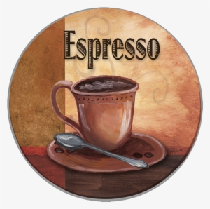 Burner Kovers Round La Caffee Espresso