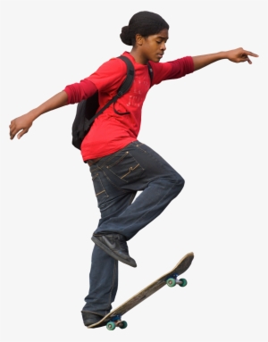 Browse And Download Kids Png Pictures - Boy On Skateboard Png