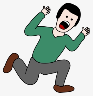 Scared Man Clipart Png For Web