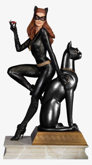 1966 Catwoman Ruby Edition 12” Maquette Statue - Julie Newmar Catwoman