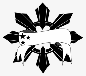 Philipines Clipart Sun Vector - Three Star And The Sun Logo