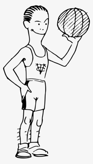 Basketball Guy Banner Library Download - Clip Art