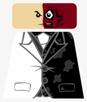Harvey Two-face Arkham City - Lego Two Face Decals