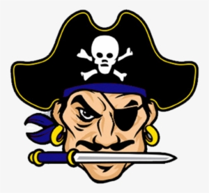 Basketball Clipart Pirate - Seneca Raiders