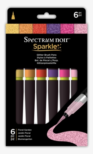 Spectrum Noir Sparkle Glitter Brush Pen Metallics,