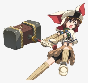 Anime Tears Anime Nichijou Picture Here Anime True - Anime Characters With Hammer