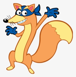 Dora Swiper, Dora And Friends, Clipart, Third Birthday, - Zorro De Dora La Exploradora
