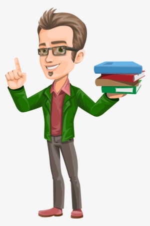 Ai, Png, Pdf, Eps Author - Handsome Teacher Cartoon