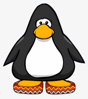 Squiggle Shoes From A Player Card - Penguin With A Unicorn Horn