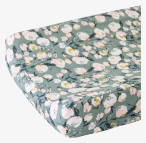 Blythe's Sage, Blush, And Ivory Floral Fitted 2-sided - Common Sage