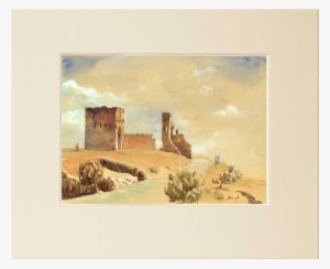 11x8" Inches - " - Fes Morocco Orientalist Painting