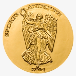 Nike The Goddess Of Victory Convex Pinterest - Gold Coin