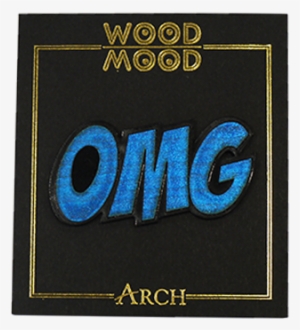 Wood Mood Emoji - Label
