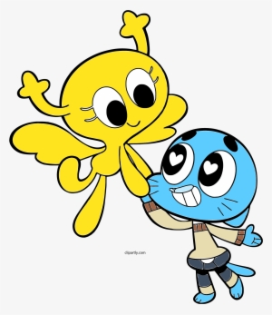 Gumball And Penny Love Png - Dibujos De El Increíble Mundo De Gumball