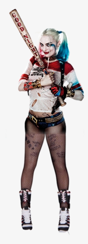 Png Arlequina - Margot Robbie Harley Quinn Png