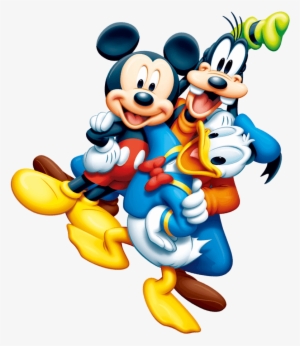 Mickey Mouse And Minnie Mouse Clipart Junction Png - Mickey Donald Goofy Png
