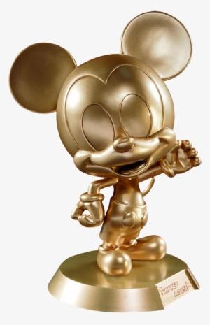 Golden Mickey Mouse 90th Anniversary Cosbaby - Figurine