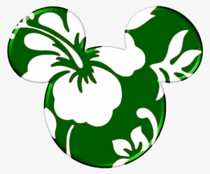 Clipart Face Mickey Mouse Source - Hawaiian Mickey Mouse Head