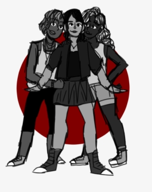 @femslashfeb Day - Cartoon