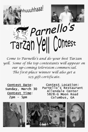 Tarzan Yell Contest6 - Tarzan Yell