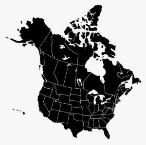 North America Outline Png Graphic Stock - Us Election Canada Meme