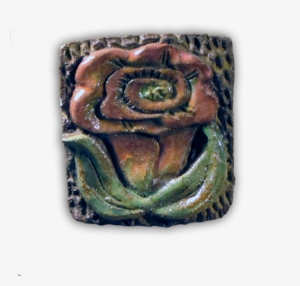 Single Tiles March3 2013 Rose - Carving