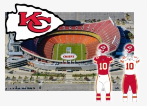 Kansas City Chiefs Opponent Of The Tampa Bay Buccaneers - Kansas City Chiefs Emblem Flag