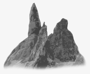 Free Fantasy Art Mountain Cutout Png By Mauvevrexel - Fantasy Mountain Png