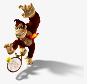Dk Mpt Artwork - Donkey Kong Mario Tennis