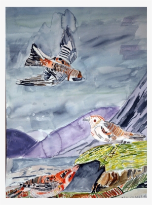 Watercolor Birds 3 - Watercolor Painting