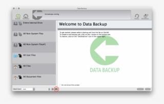 Starting A Backup With A Network Attached Storage