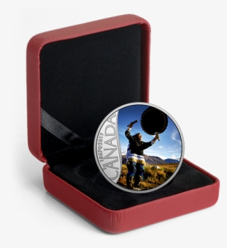 Pure Silver Coloured Coin