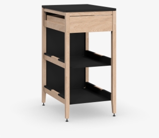 Coquo Radix White Oak Solid Wood Modular 2 Shelves