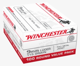Winchester 9mm Luger 115 Gr Fmj Value Pack