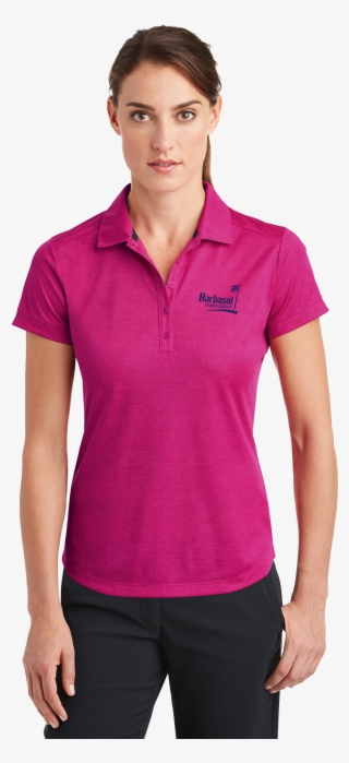 Nike Golf Ladies Dri-fit Crosshatch Polo