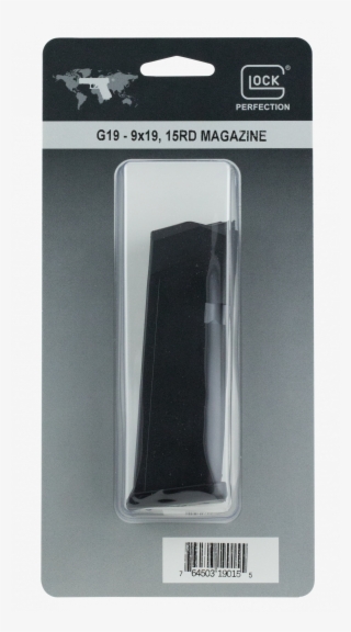 Glock Mf19015 G19 9mm Luger 15 Rd Polymer Black Finish